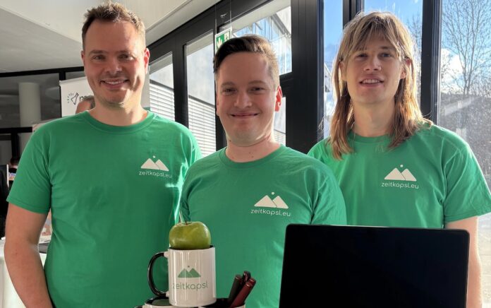 zeitkapsl schützt Kinderfotos mit Datenschutz Teambild