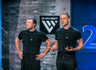 Warum scheitert gutes Training oft an genau diesem Detail? EVRVEST Gewichtsweste Training Performance Pitch 2 Minuten 2 Millionen Bildcredits/Fotograf : PULS 4/ Gerry Frank