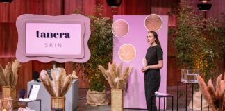 Dieses Hautproblem betrifft viele und wird trotzdem oft übersehen Tanera Skin Reibeisenhaut Hautpflege Lösung Bild: Isabelle Stortz präsentiert mit „Tanera Skin“ Hautpflege gegen Reibeisenhaut (Keratosis Pilaris). Sie erhofft sich ein Investment von 200.000 Euro für 15 Prozent der Firmenanteile. Bildcredits/ Fotograf: RTL / Bernd-Michael Maurer