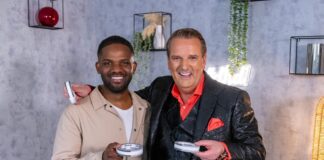 Nie wieder krumme Kanten Klebemaßband klemab macht Maßband Arbeit einfacher Klemab v l Vick De Froz Jorge Manuel Ralf Dümmel Bildcredit/ Fotograf: RTL Bernd Michael Maurer