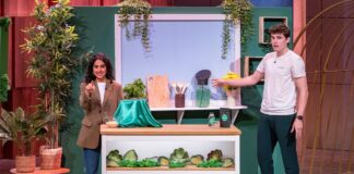 Warum wächst dein Superfood nicht einfach bei dir? MySpirulina Spirulina und Algen für zuhause Bild: Sara Farzaneh und Ben Schwedhelm präsentieren mit „MySpirulina“ eine autarke Spirulina-Farm. Sie erhoffen sich ein Investment von 200.000 Euro für 10 Prozent der Firmenanteile. Bildrechte/ Fotograf: RTL / Bernd-Michael Maurer