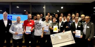 Bühne frei für Innovation Start up BW Elevator Pitch Fibryx GmbH Sieg Bildcopyright/Fotograf: Ann Kristin Fischer, Stadtverwaltung Winnenden