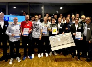 Bühne frei für Innovation Start up BW Elevator Pitch Fibryx GmbH Sieg Bildcopyright/Fotograf: Ann Kristin Fischer, Stadtverwaltung Winnenden