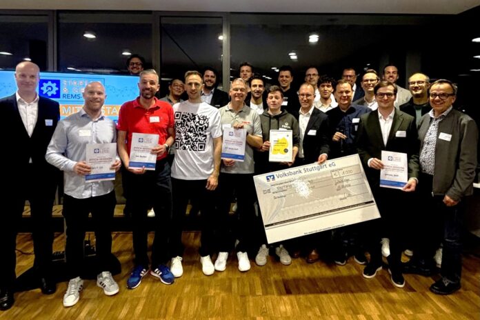 Start up BW Elevator Pitch Fibryx GmbH Sieg Bildcopyright/Fotograf: Ann Kristin Fischer, Stadtverwaltung Winnenden