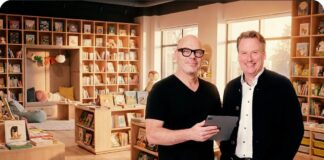 Können Geschichten der Schlüssel sein, damit Kinder wirklich gerne lernen? boboola Edu Books für Kinder und Lernen boboola Gründer Jürgen Schmitt (l.) u. Frank H. P. Dohrmann