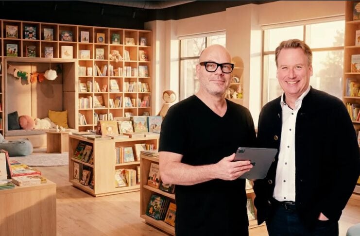 boboola Edu Books für Kinder und Lernen boboola Gründer Jürgen Schmitt (l.) u. Frank H. P. Dohrmann