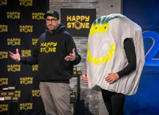 Versteckte Kamera oder Businessidee 3. März 2026: Happy Stone bei 2 Minuten 2 Millionen Happy Stone 2 Minuten 2 Millionen Fotograf/ Bildquelle PULS 4 Gerry Frank