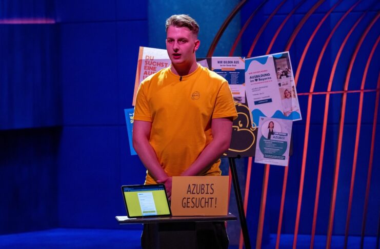 Jimmy Ausbildung Unternehmen bei Höhle der Löwen Beim Battle treten 