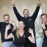 Ankerkraut kehrt zurück zu den Gründern Ankerkraut zurück bei Gründern nach Deal mit Nestlé Bild Stefan Lemcke, Anne Lemcke, Timo Haas und Alexander Schwoch Bildcredits/Fotograf: Ankerkraut/Nela König