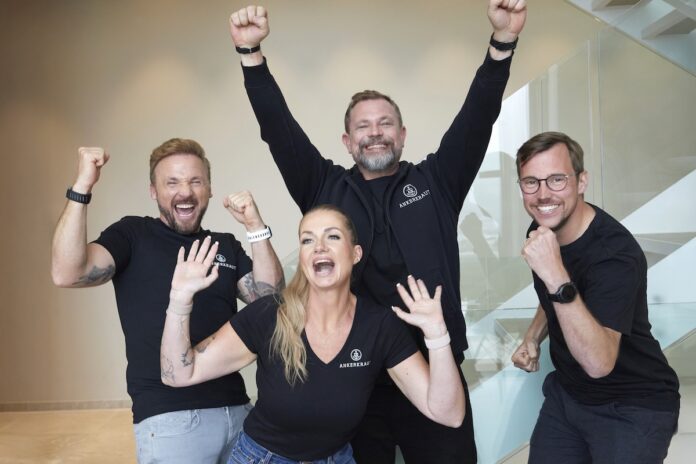 Ankerkraut zurück bei Gründern nach Deal mit Nestlé Bild Stefan Lemcke, Anne Lemcke, Timo Haas und Alexander Schwoch Bildcredits/Fotograf: Ankerkraut/Nela König