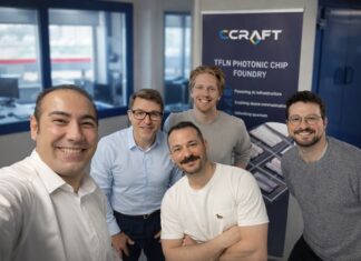 Stehen wir vor einem Wendepunkt der Technologieentwicklung CCRAFT photonische Chips mit TFLN Teambild