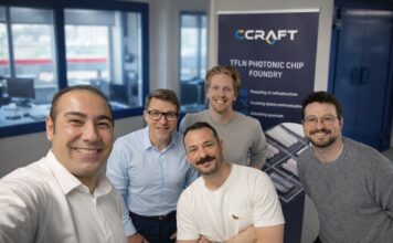 Stehen wir vor einem Wendepunkt der Technologieentwicklung CCRAFT photonische Chips mit TFLN Teambild