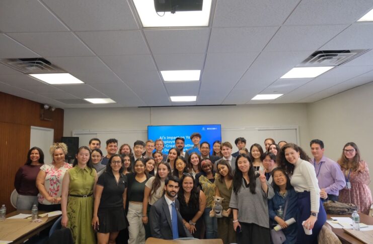 KI und Jugendarbeitsmarkt: ECOSOC Youth Forum setzt Impulse Bildcredits: AIESEC Gruppenbild