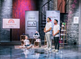 Was, wenn im entscheidenden Moment jede Sekunde über Sicherheit entscheidet? Zwergensache Academy Eltern Sicherheit Erste Hilfe Wissen Bild: Zwergensache Academy 2 Minuten 2 Millionen Pitch Copyright/Fotograf PULS 4/ Gerry Frank