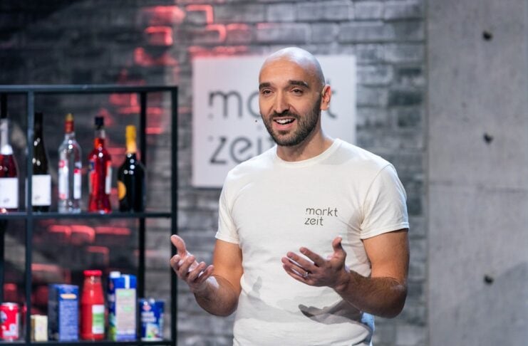marktzeit Store Roboter bei 2 Minuten 2 Millionen Bildcredits/Fotograf: marktzeit in 2 Minuten 2 Millionen Bildcredits / Fotograf: PULS 4 Gerry Frank