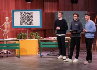 Wieso bleibt so viel Potenzial im Schulalltag ungenutzt? paddy Lehrkräfte Unterricht KI Höhle der Löwen Lukas, Tobias und Matty bei der TV Sendung "Die Höhle der Löwen" Bildcredits/Fotograf: VOX, Foto: RTL / Stefan Gregorowius