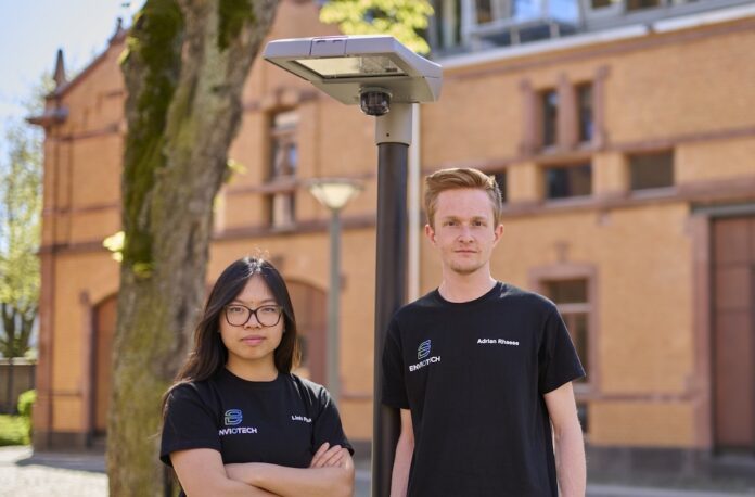 ENVIOTECH Straßenbeleuchtung erhält Finanzierung founders LInh pham und adrian pham Bildcrdits Ivegnia Möbus