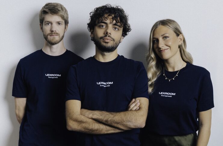 Lexroom erhält 50 Millionen Dollar v.l.: Andrea Lonza, Paolo Fois, Martina Domenicali