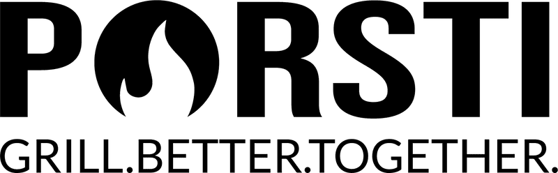 Porsti Logo grill better together