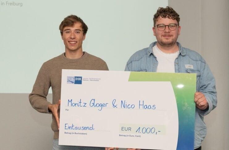 Start-up BW Elevator Pitch Sieger Bodensee Bildcredits IHK/Photoart