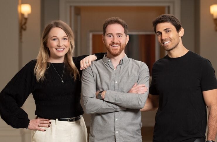 Enterprise KI Startup Unframe wächst rasant Bild: Larissa Schneider, Shay Levi und Ari Azarya unframe founders
