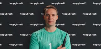 Manuel Neuer steigt bei happybrush ein happybrush Manuel Neuer @happybrush