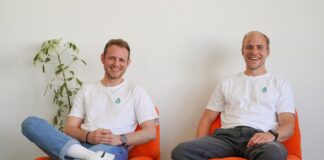 odacova Plattform Betriebskantinen erhält Investment von capacura odacova Plattform Betriebskantinen erhält Investment Bild: odacova Founder Team (Robin Wiebusch, li., Timo Sievernich, re.)