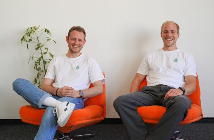 odacova Plattform Betriebskantinen erhält Investment Bild: odacova Founder Team (Robin Wiebusch, li., Timo Sievernich, re.)