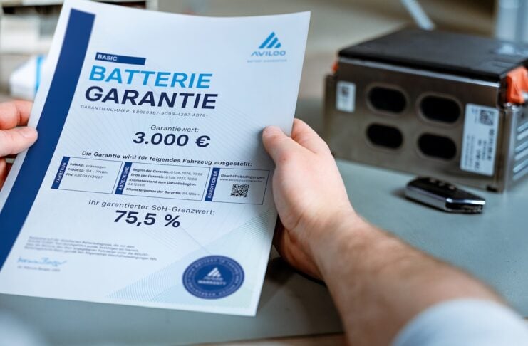 AVILOO bringt eine neue Batterie-Garantie für E-Autos nach Deutschland. Die Lösung basiert auf unabhängiger Batteriediagnose und bietet Käufern zusätzliche Sicherheit beim Kauf gebrauchter Elektrofahrzeuge.