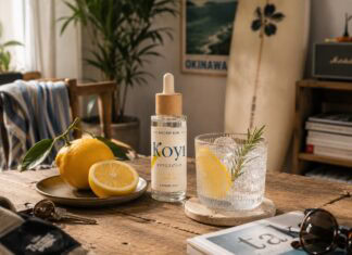 KOYI Lemon Gin erweitert die Micro Spirits Familie Neu bei KOYI: Der Lemon Gin verbindet die Frische sonnengereifter Zitronen mit dem Micro-Spirits-Prinzip: voller Geschmack bei zehn Mal weniger Alkohol.