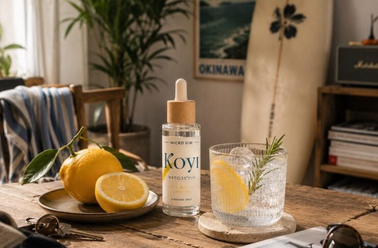 KOYI Lemon Gin erweitert die Micro Spirits Familie Neu bei KOYI: Der Lemon Gin verbindet die Frische sonnengereifter Zitronen mit dem Micro-Spirits-Prinzip: voller Geschmack bei zehn Mal weniger Alkohol.