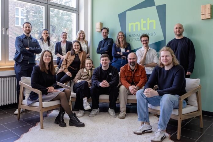 MediaTech Hub Potsdam: Startups in Babelsberg Bild Team Bild MediaTech Hub Potsdam Fotograf: Beate Wätzel