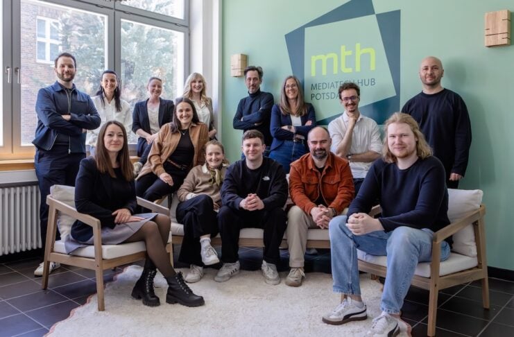 MediaTech Hub Potsdam: Startups in Babelsberg Bild Team Bild MediaTech Hub Potsdam Fotograf: Beate Wätzel