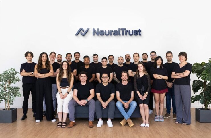 KI Agenten Sicherheit bringt NeuralTrust 20 Mio. neural trust team bild