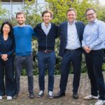 DeepIP Patent KI Plattform wächst durch PatentMaker Übernahme DeepIP übernimmt PatentMaker für Patent KI Bild Foto: Mitgründer von DeepIP und PatentMaker Von links nach rechts: Edouard d'Archimbaud, Mitgründer & CTO von DeepIP; Celia Jinlan Wei, Mitgründerin & Geschäftsführerin von PatentMaker; François-Xavier Leduc, Mitgründer & CEO von DeepIP; Dr. Matthias Hofmann, Mitgründer von PatentMaker.