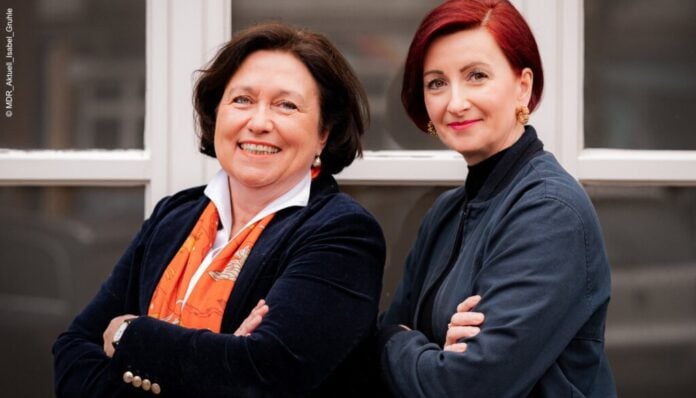 Wechseljahre: Menopause und Perimenopause verstehen Dr. med. Katrin Schaudig & Katrin Simonsen Autorin und Frauenärztin, spezialisiert auf die Behandlung von Hormonstörungen, und Präsidentin der Deutschen Menopause Gesellschaft e.V. (DMG) Moderatorin und Redakteurin beim Nachrichtenradio MDR AKTUELL © MDR Aktuell Isabel Gruhle
