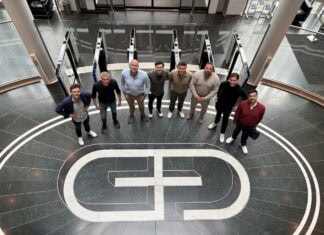 CENSE erhält 6,5 Mio. Euro für Krypto Compliance Das Team von G+D Ventures und CENSE (Copyright: G+D)