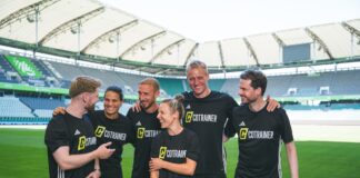 CoTrainer erhält 1 Million Euro für die Digitalisierung im Amateurfußball Amateurfußball: CoTrainer und Fußballvereine im Fokus Bild Teamfoto Bildcredits: CoTrainer (Fussballetics GmbH)
