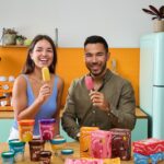 NOMOO setzt bei Eis auf Geschmack statt Verzicht nomoo Gründerteambild Rebecca Göckel und Jan Grabow