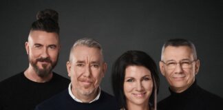 Was macht eine Marke heute wirklich unverwechselbar? WHYCONIC: Marken mit Strategie erfolgreich entwickeln Bild (vlnr.): Sebastian Hackelsperger, Stefan Ellenberger, Vero Neubacher und Thomas Stranig – Fotograf/Bildcredits: Christian Vogel