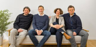 Schluss mit ERP-Ausnahmen: Wie BLP Digital KI-Agenten in über 40 Länder bringt BLP Digital: KI für ERP-Prozesse in Unternehmen. von links nach rechts: Tim Beck, Thore Harmut, Sabrina Schenardi und Sven Beck Bildcredits BLP Digital