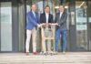 Cyreen: Datengetriebenes Retail Media für den Handel von links nach rechts zu sehen: Davide Scheidegger, Ciril Hofmann und Benedict Boos