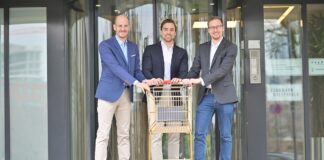 Cyreen: Datengetriebenes Retail Media für den Handel von links nach rechts zu sehen: Davide Scheidegger, Ciril Hofmann und Benedict Boos