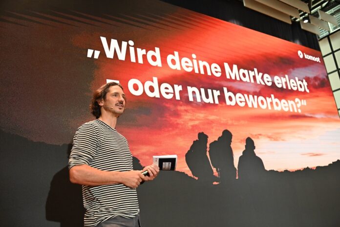 Marken: Marketing und KI im Wandel Timmy Hoppe von komoot Bildcredits/Fotograf: Gabriele Griessenböck