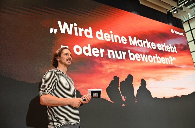 Marken: Marketing und KI im Wandel Timmy Hoppe von komoot Bildcredits/Fotograf: Gabriele Griessenböck