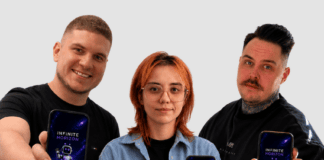 EdTech-Startup Infinite Horizon: Neues Lernspiel nutzt KI und AR gegen passive Bildschirmzeit Infinite Horizon: KI für Kinder im Lernspiel Infinite Horizon Team Bild: Julia Drejer, Marvin Grosser und Steven Koch