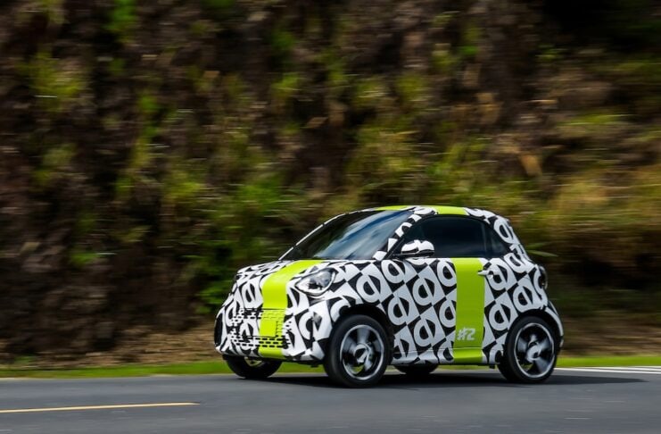 smart #2: E-Auto absolviert finale Tests für den Stadtverkehr