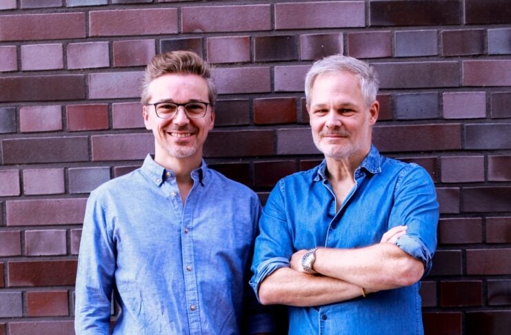 WEYV Technology: neo:sense bringt KI in Unternehmen links: Daniel Schaffeld, rechts: René Tillmann