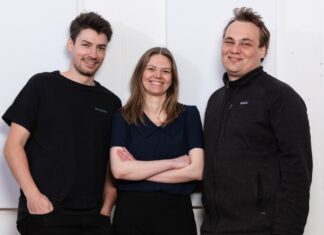 platoniq: soziale Gesundheit und Beziehungen stärken Bild von links nach rechts Daniel Stachnik, Lara Sachs und Dr. Silvan Hornstein Fotograf: Leo Seidel