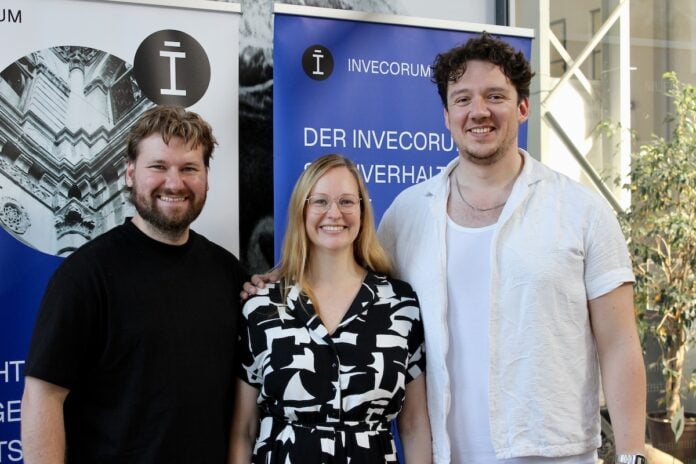 Invecorum: Braunschweiger Start-up baut KI für Steuerkanzleien Bild: v.l.n.r.: Daniel Wasmus, Irina Meier, Philipp Goddinger Bildcredits: Invecorum GmbH